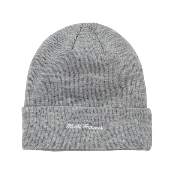 Supreme Grey Beanie - Picture 2 of 4